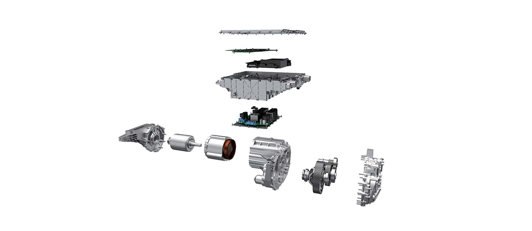 BYD YUAN PLUS 8-in-1 electric powertrain